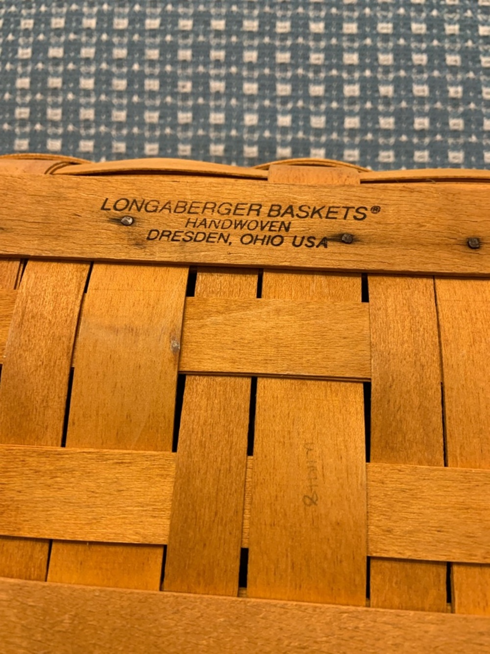 Longaberger Vanity Basket and Protector - Picture 4 of 7
